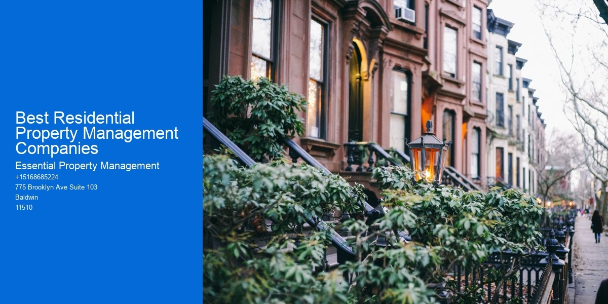 Best Residential Property Management Companies 