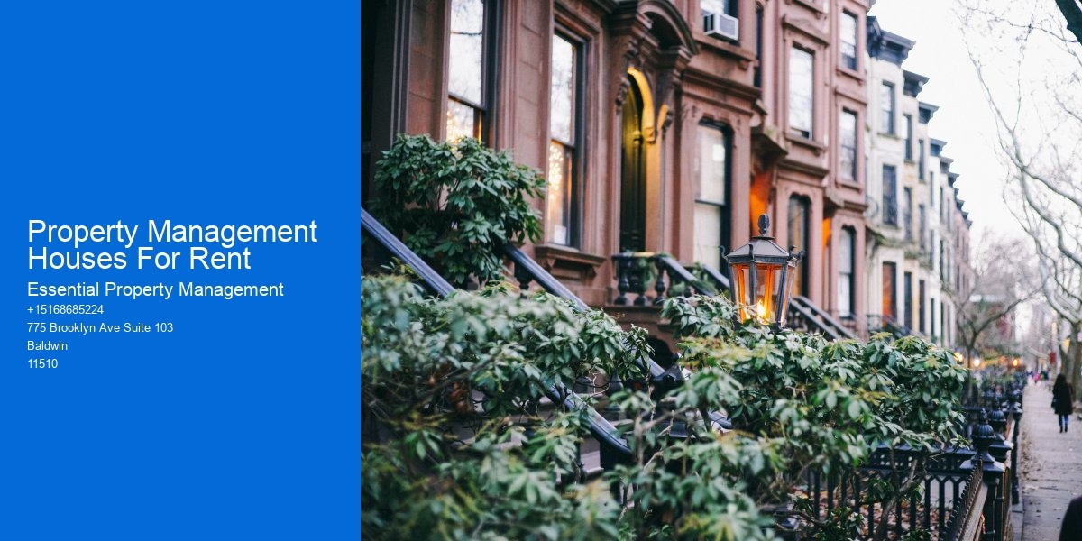 Property Management Houses For Rent 