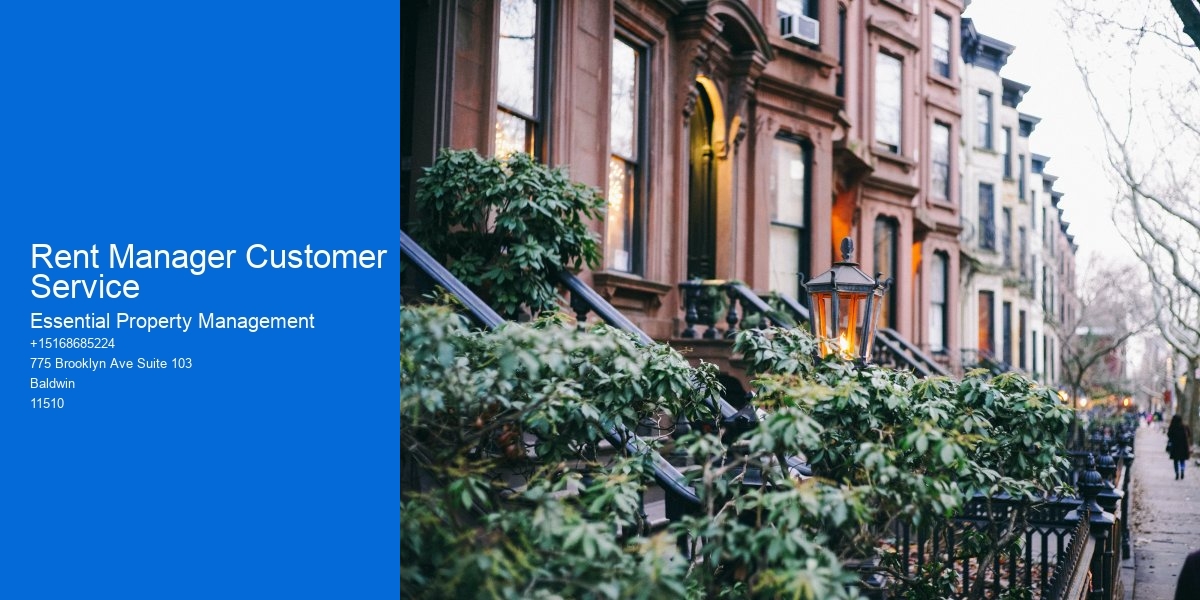 Rent Manager Customer Service 